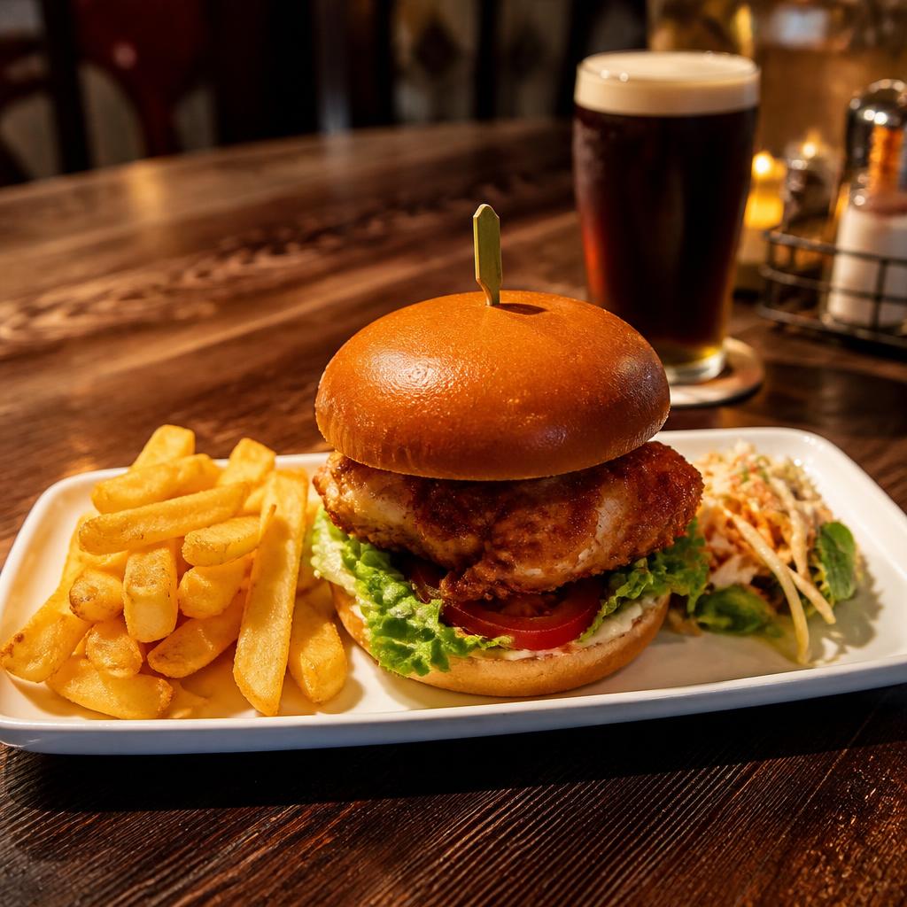 Chicken burger